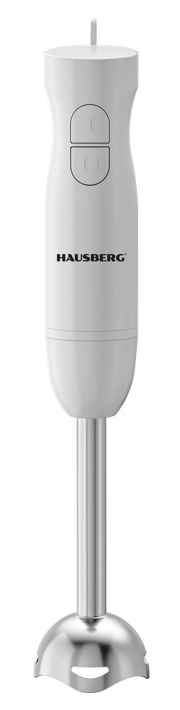 Hausberg HB-7701AB 500W fehér üvegkancsóval, aprítóval 3in1 botmixer szett