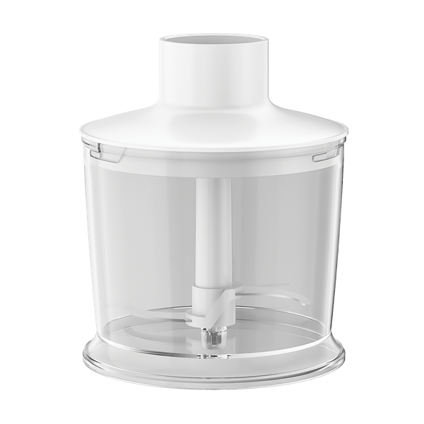 Hausberg HB-7701AB 500W fehér üvegkancsóval, aprítóval 3in1 botmixer szett