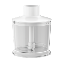 Hausberg HB-7701AB 500W fehér üvegkancsóval, aprítóval 3in1 botmixer szett