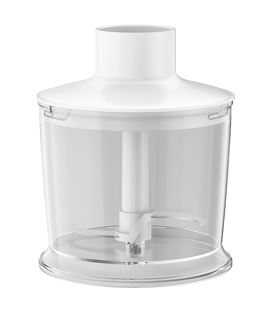 Hausberg HB-7701AB 500W fehér üvegkancsóval, aprítóval 3in1 botmixer szett