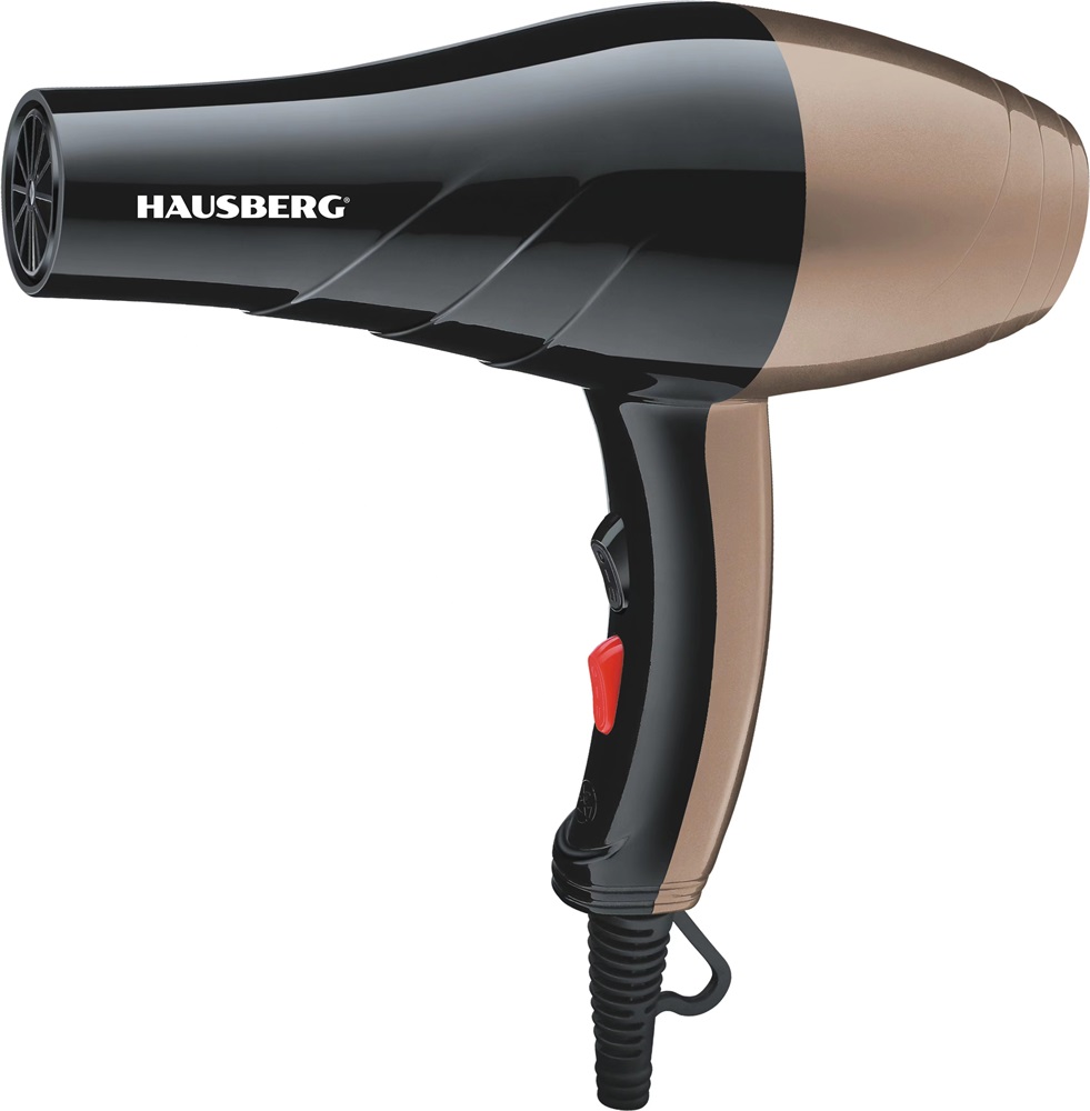 Hausberg HB-26AU 2000W arany-fekete hajszárító