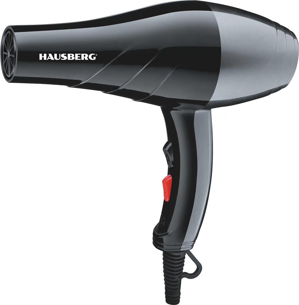 Hausberg HB-26GR 2000W szürke-fekete hajszárító