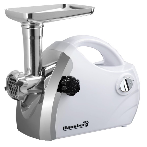 Hausberg HB-3430AB 1800W fehér elektromos húsdaráló réz motor