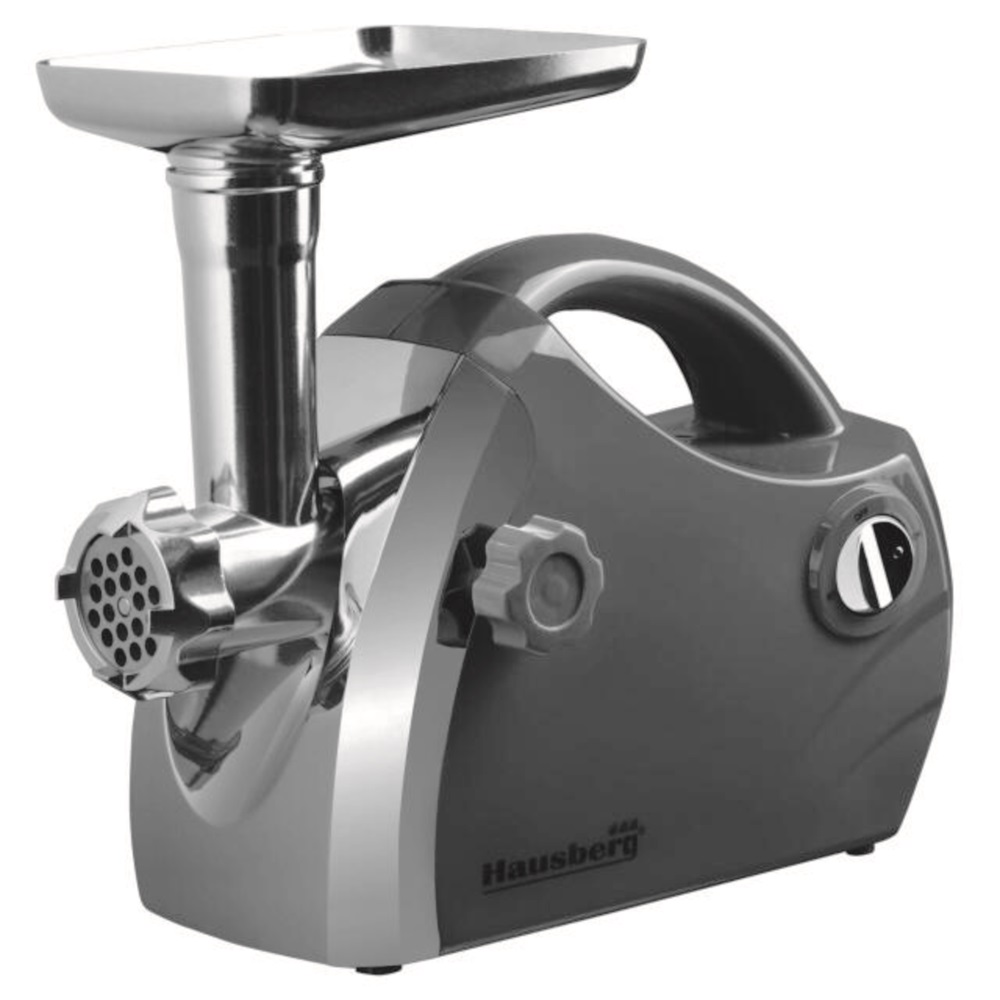 Hausberg HB-3430GR 1800W szürke elektromos húsdaráló réz motor