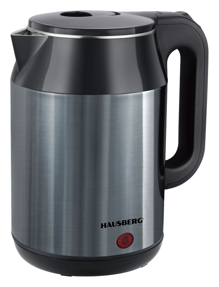 Hausberg HB-3623BL 2,2L-es kék dupla falú acél vízforraló