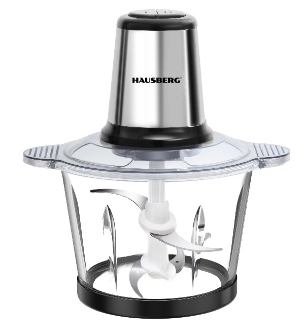 Hausberg HB-4505IN(4) 400W ezüst konyhai aprító réz motorral