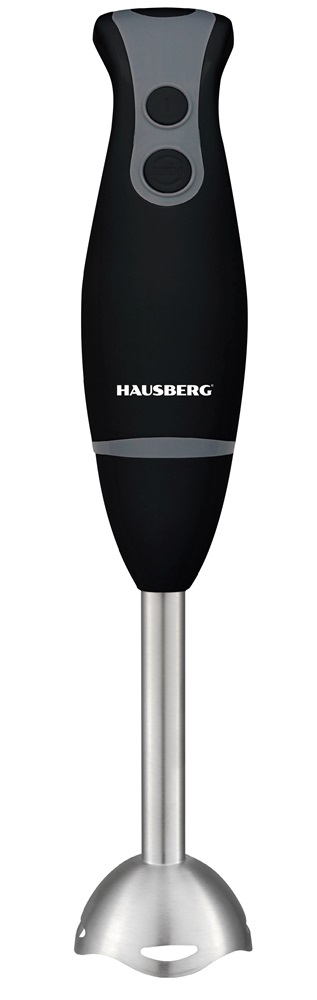 Hausberg HB-7672NG 300W fekete botmixer turbó sebesség fokozattal