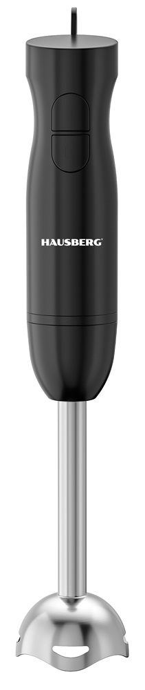 Hausberg HB-7701NG 500W fekete 3 az 1-ben botmixer üvegkancsóval