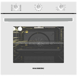 Hausberg HB-8053AB fehér, beépíthető, sütőtér:71L, grill, légkeveréses sütő