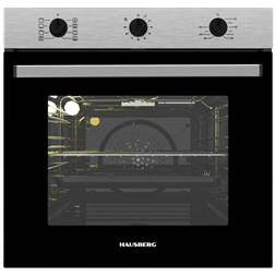 Hausberg HB-8053IN inox, beépíthető, sütőtér:71L, grill, légkeveréses elektromos sütő