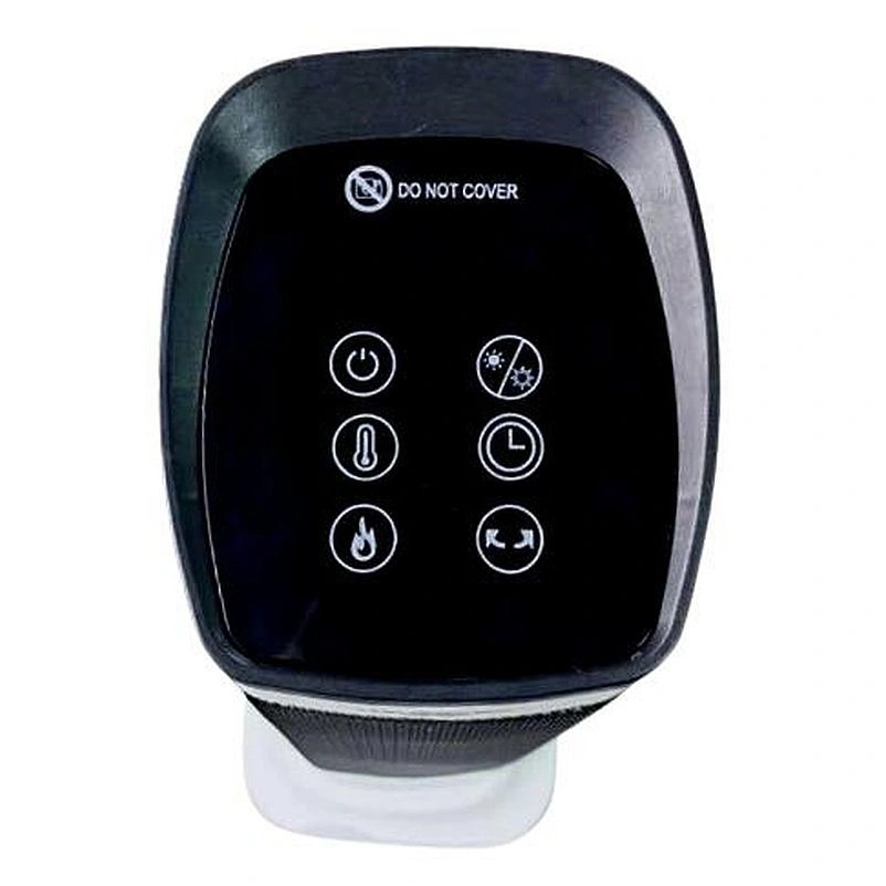 Hausberg HB-8219AB digitális, 2000W, kerámia fűtéssel, láng hatással, távirányitással, időzítővel,elektromos kandalló