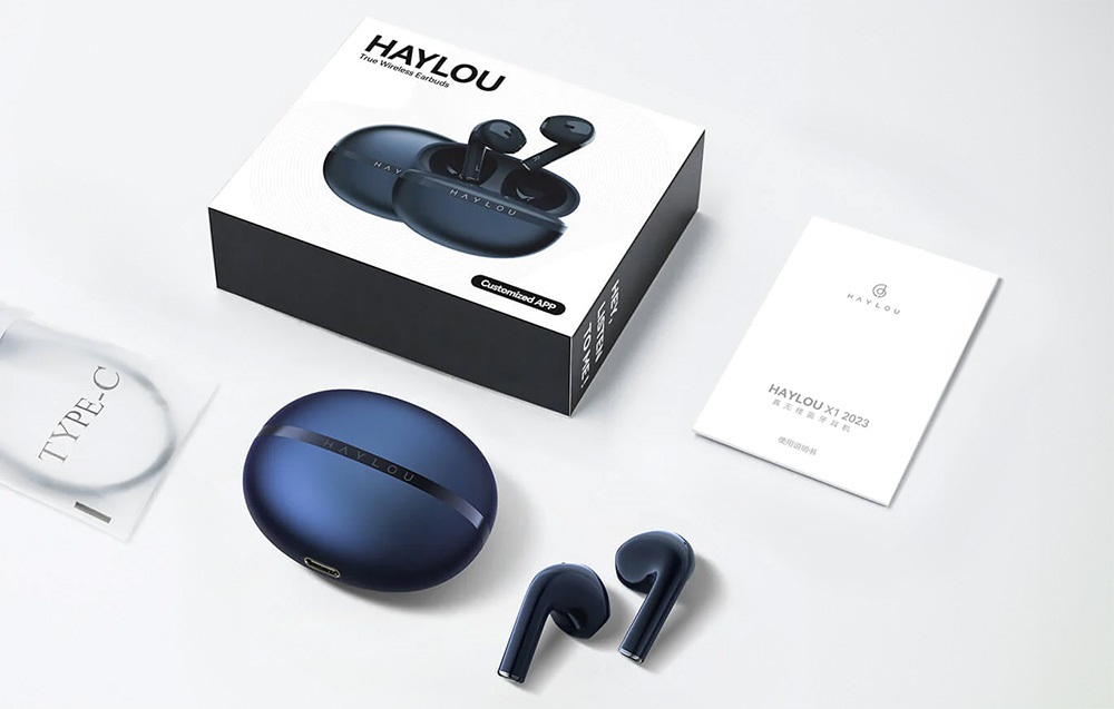 Haylou X1 2023 True Wireless Bluetooth sötétkék fülhallgató