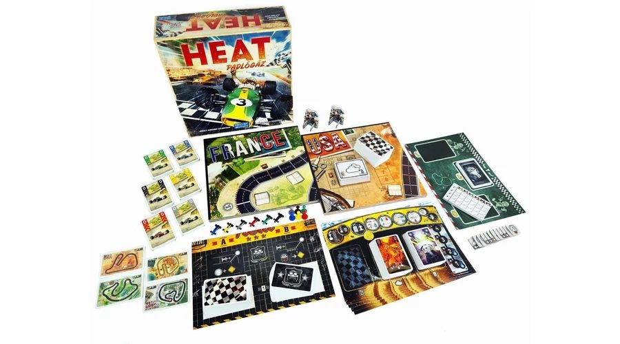 Heat – Padlógáz társasjáték