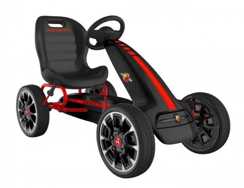 Hecht ABARTH-BLACK 3-6 éves korig fekete gokart