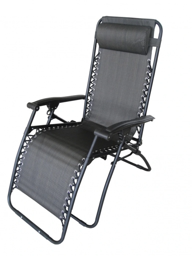 Hecht Relaxing fekete állítható kerti szék