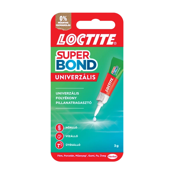Henkel Loctite Super Bond Liquid 3 g folyékony pillanatragasztó