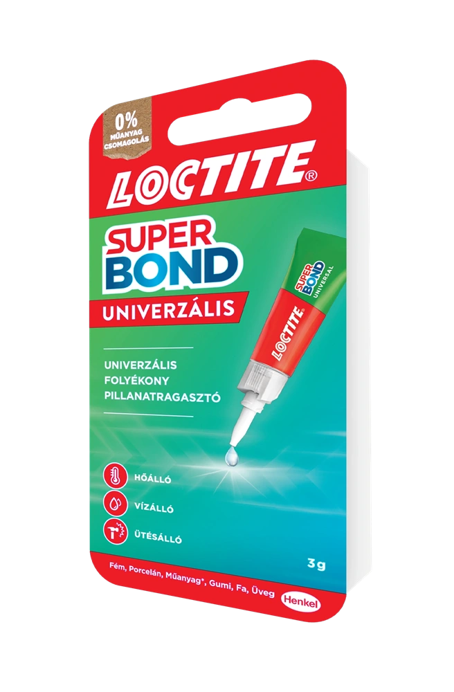 Henkel Loctite Super Bond Liquid 3 g folyékony pillanatragasztó
