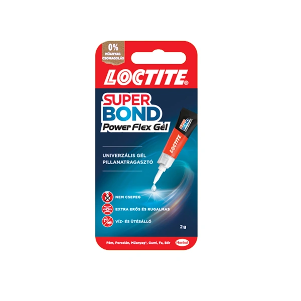 Henkel Loctite Super Bond Power Flex Gél 2g pillanatragasztó