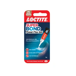 Henkel Loctite Super Bond Power Flex Gél 2g pillanatragasztó