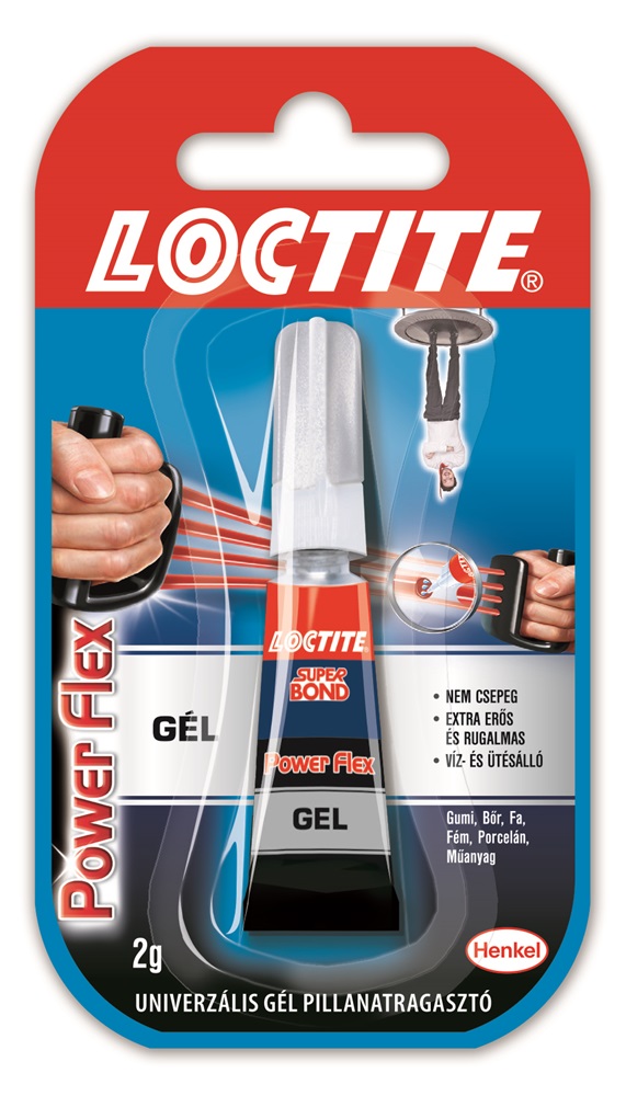 Henkel Loctite Super Bond Power Gél 2g pillanatragasztó