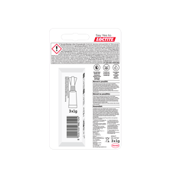 Henkel Loctite Super Bond Power Gél Mini Trio 3x1g pillanatragasztó