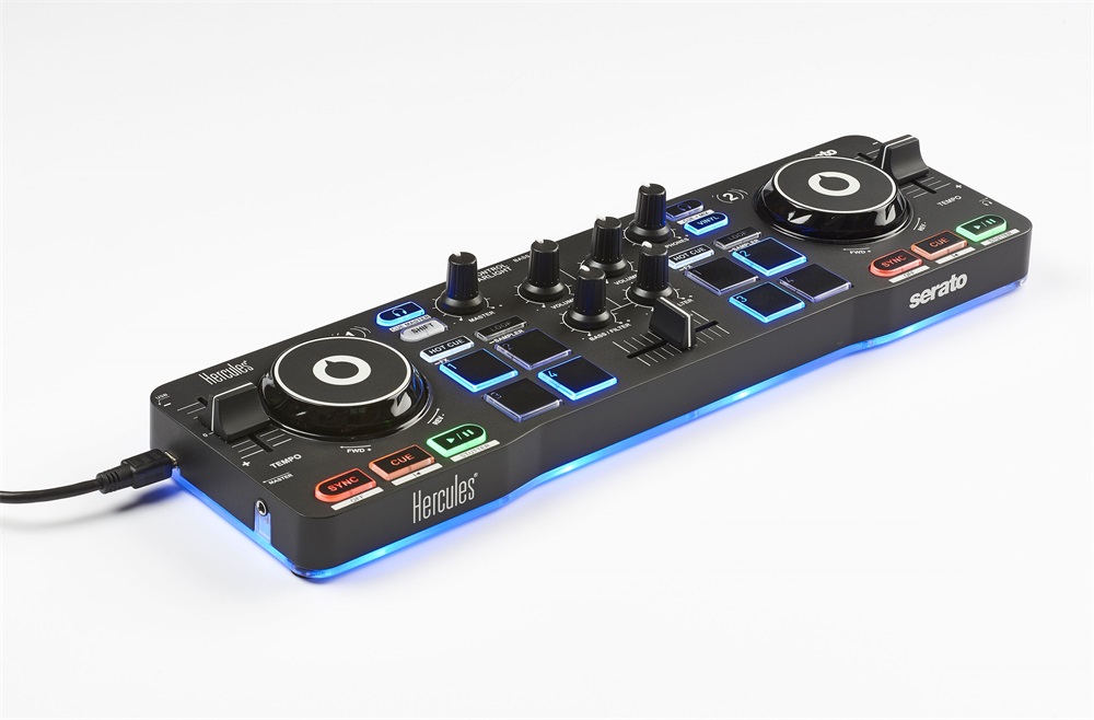 Hercules 4780884 DJ Control Starlight kompakt DJ kontroller