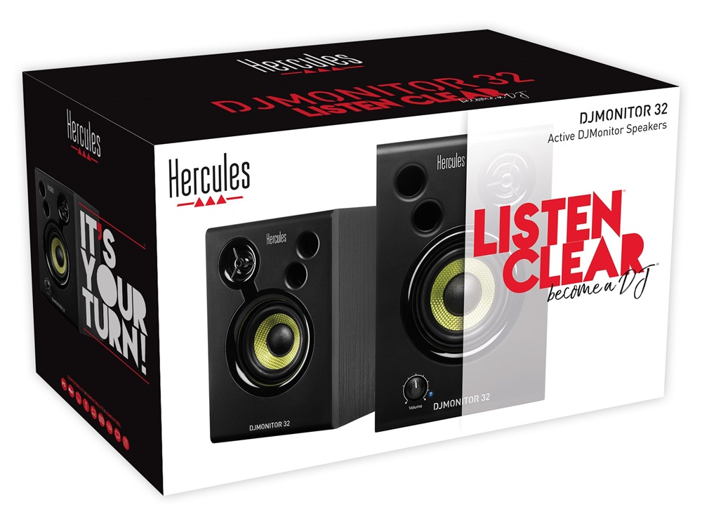 Hercules 4780885 DJMonitor 32 aktív hangszóró pár