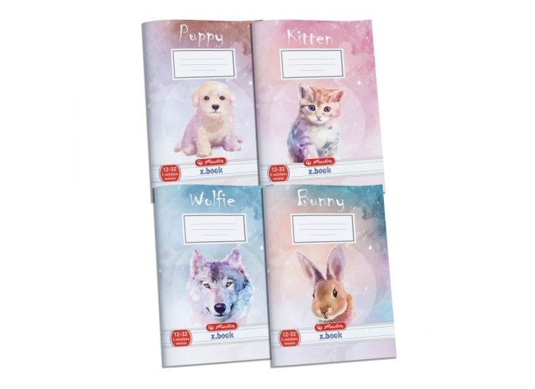 Herlitz Animals A5 12-32 3.osztályos füzet