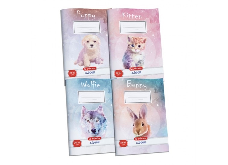 Herlitz Animals A5 sima füzet