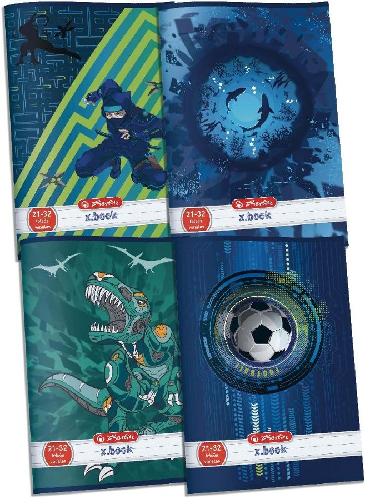 Herlitz Boys A5 21-32 füzet