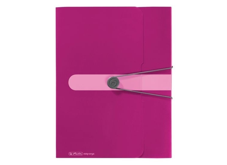 Herlitz Easy A4 PP pink füzetbox