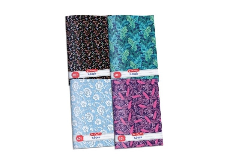 Herlitz Nature A4 40lapos kockás füzet