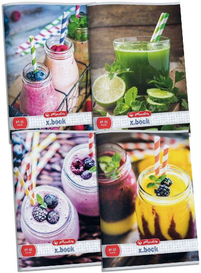Herlitz Smoothie A4 87-32 kockás füzet