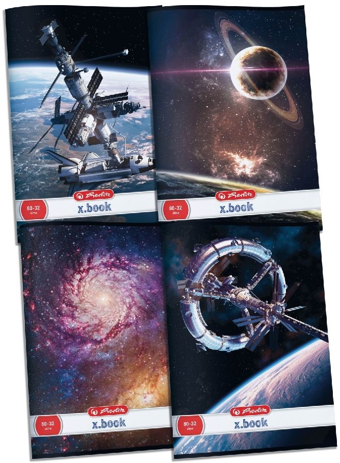Herlitz Space A4 80-32 sima füzet
