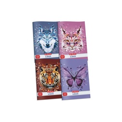 Herlitz Wild Animals A4 kockás füzet