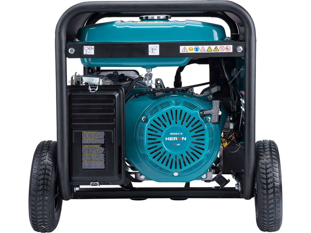 Heron max 6800 VA, 230V, önindítós benzinmotoros áramfejlesztő