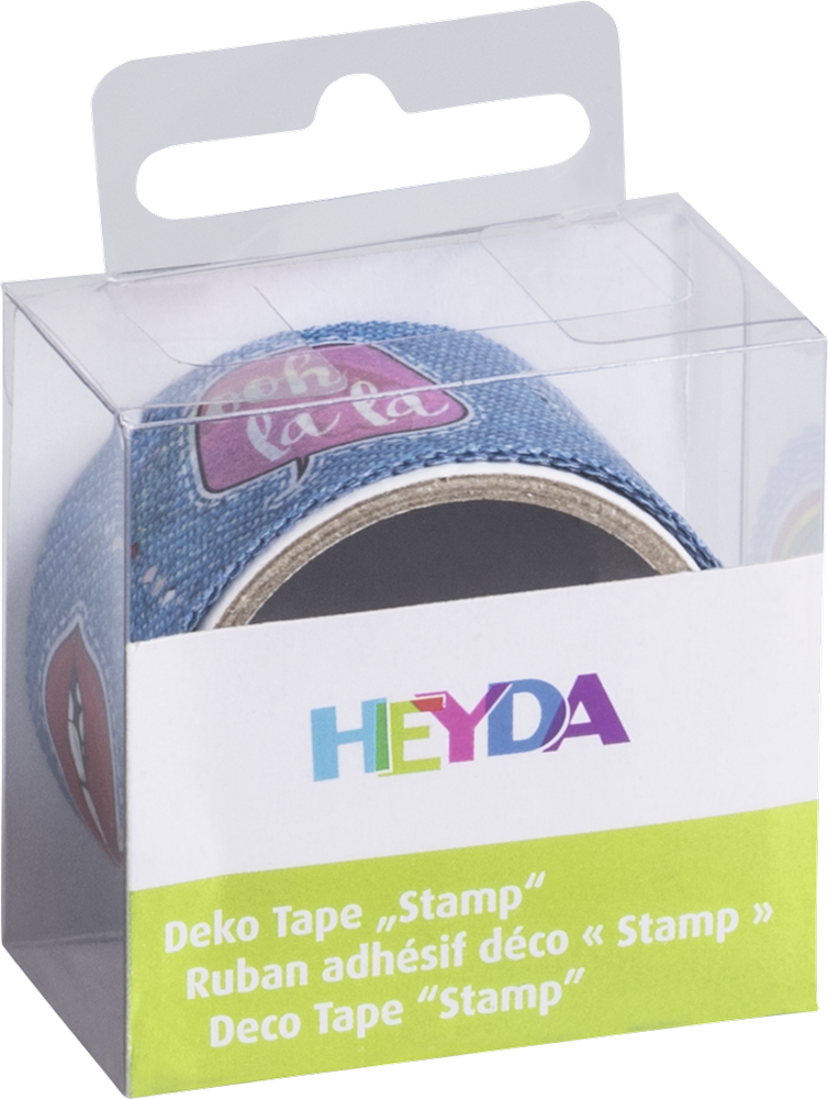Heyda Love bélyeg dekor ragasztószalag