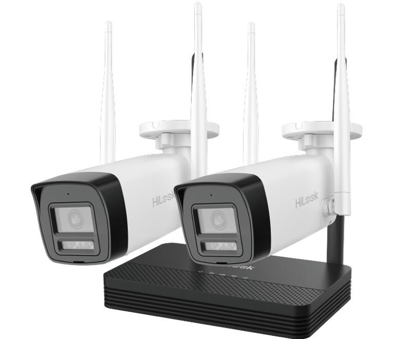 HiLook DS-J142I(STD)/IKS-2042BH-PH/W /2x2MP 2,8mm csőkamera+1xNVS/ EasyLink IP Wifi Szett