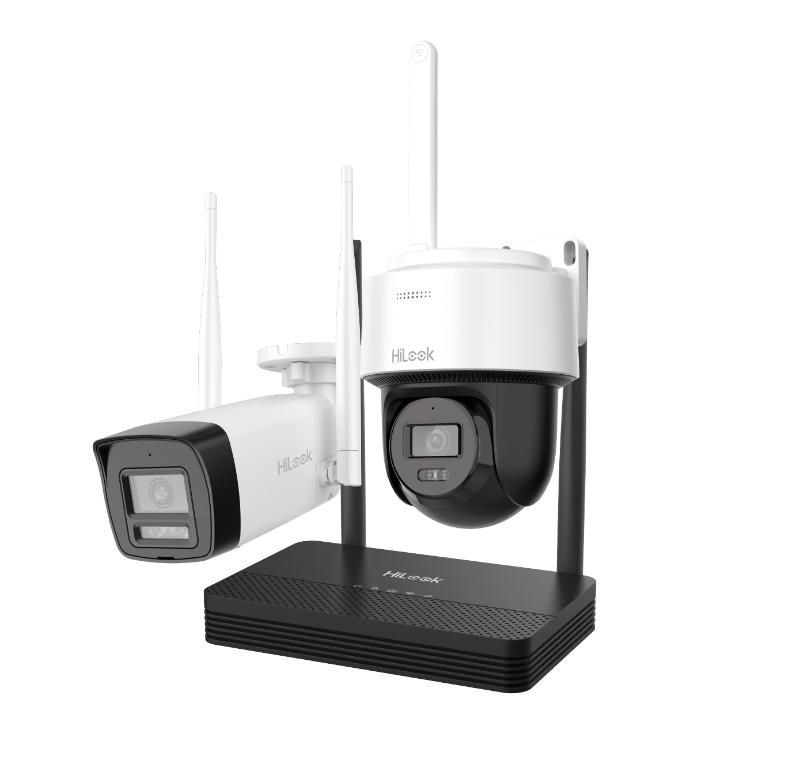 HiLook DS-J142I(STD)/IKS-2042BPH-PH/W /1x2MP csőkamera+1x2MP PT kamera+1xNVS/ EasyLink IP Wifi Szett