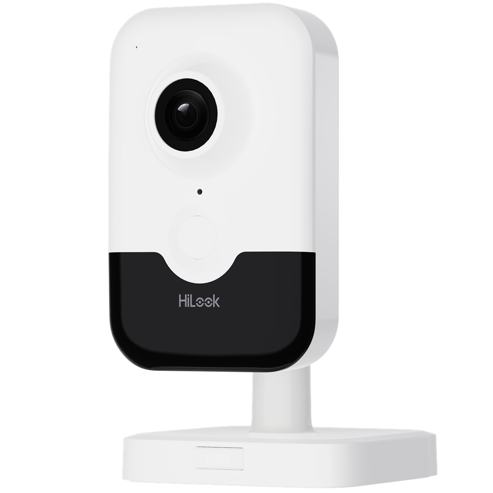HiLook IPC-C340HA-D/W(2.8mm)W/Beltéri/4MP/2,8mm/WDR/Wifi IP CUBE kamera