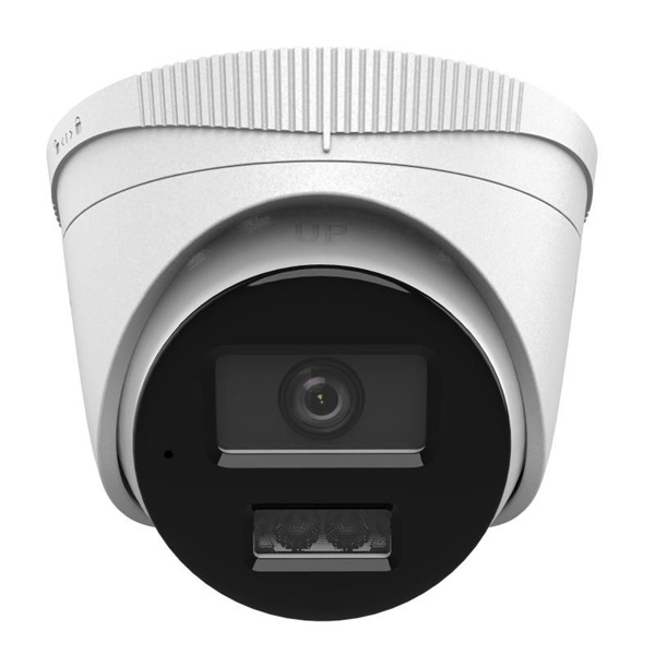 HiLook IPC-T240HA-LU(2.8mm) /Kültéri/4MP/2,8mm/IR/Láthatófény 30m/WDR/MD 2.0/Smart Hybrid Light PoE IP turret kamera