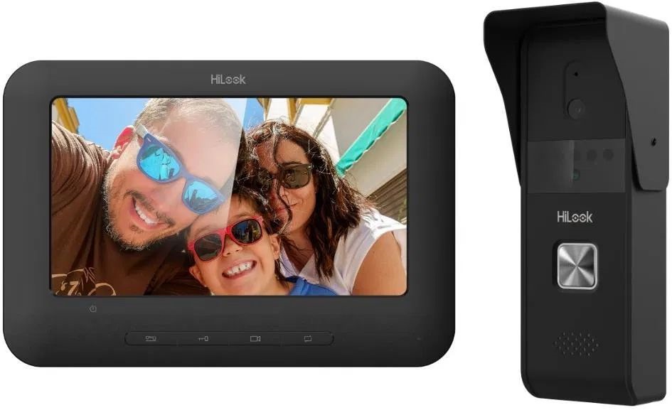HiLook VI-K13P /7" beltéri/2MP kültéri/ egylakásos 4 vezetékes analóg kaputelefon szett