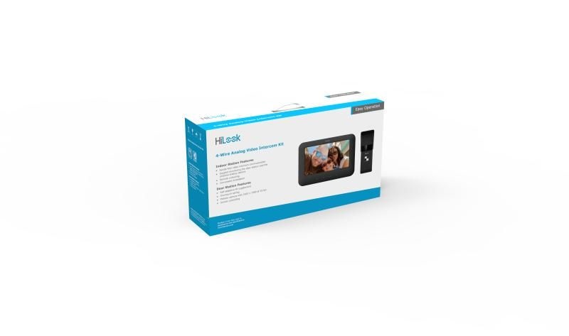 HiLook VI-K13P /7" beltéri/2MP kültéri/ egylakásos 4 vezetékes analóg kaputelefon szett