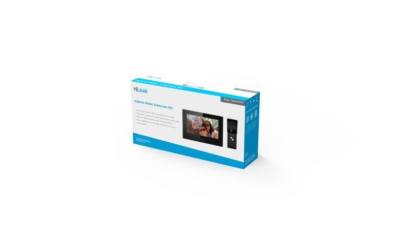 HiLook VI-K23P /7" Wifi PoE beltéri/2MP 4 vezetékes kültéri/Felületre szerelhető/ egylakásos Hybrid kaputelefon szett