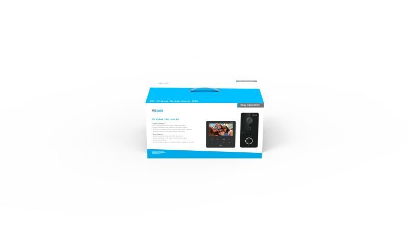 HiLook VI-K46P /4,3" Wifi PoE beltéri/2MP PoE kültéri/Felületre szerelhető/ egylakásos IP kaputelefon szett