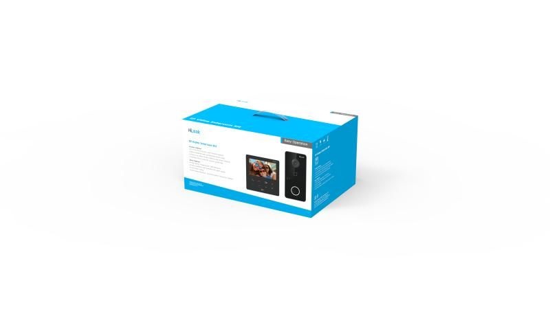 HiLook VI-K46P /4,3" Wifi PoE beltéri/2MP PoE kültéri/Felületre szerelhető/ egylakásos IP kaputelefon szett