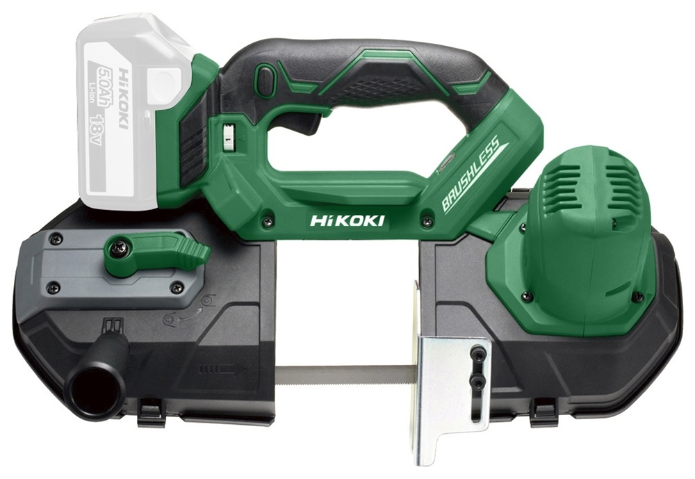 Hikoki CB18DBL-BASIC szalagfűrész
