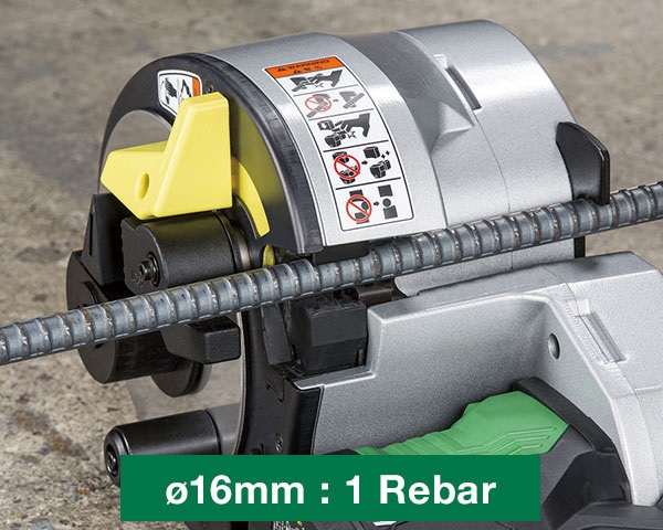 Hikoki VB3616DA-BASIC akkumulátoros betonacél vágó és hajlító