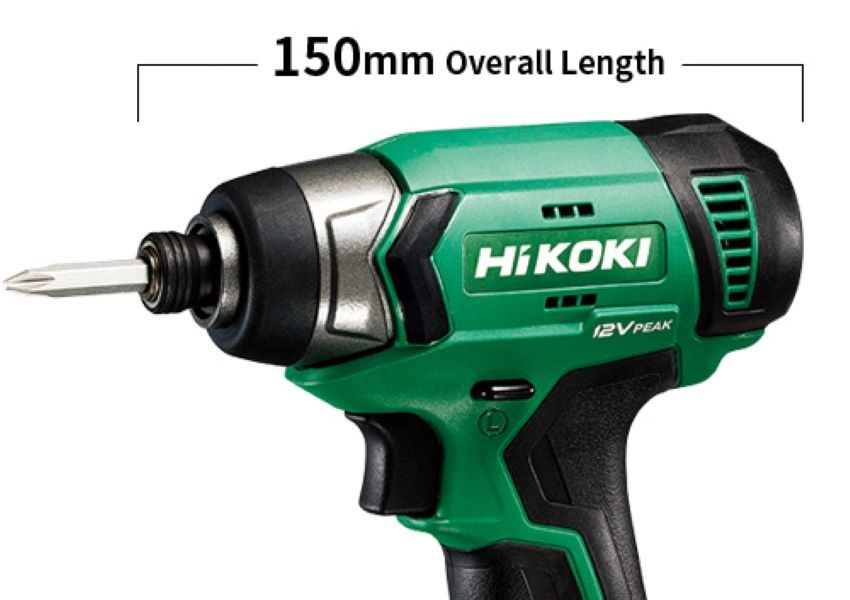 Hikoki WH12DA-BASIC akkumulátoros fúró-ütvecsavarozó
