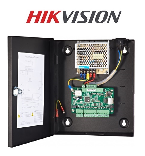 Hikvision DS-K2801 1 ajtó/ 2 irány, 10.000 felhasználó, RS485/Wiegand26/Wiegand34 beléptető rendszer központ